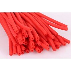 田偉寧監製 揚琴琴竹 - 專業仿古黑檀頭琴竹 揚琴鍵扦配, 1個, 粉皮筋（單條長約40CM）