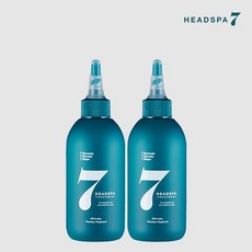헤드스파7 파란눈 블랙 헤어팩, 300ml, 2개