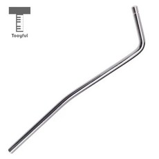 아이언 헤드리스 일렉트릭 기타 트림 트레몰로 비브라토 암 악기 부품, 1개