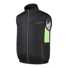 냉각 조끼 얼음 팬 내열성 에어컨 의류 여름 캠핑 낚시를위한 3 민소매 작업복