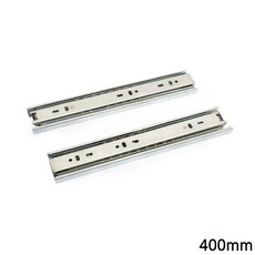 풀풀 수납 서랍 레일 35mm x 400mm 3단레일서랍