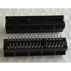 【IF】PCIE 64PIN CONNECTOR 180度 DIP PCI EXPRESS 4X 插槽 連接器, 1個