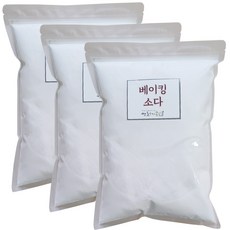 식용 베이킹소다, 3kg, 3개