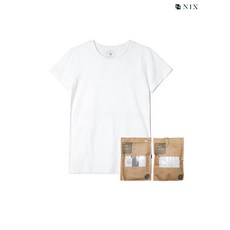 국내매장판 닉스유니 C100 - 26수 라운드반팔 3팩 티셔츠FNARCTA793P 120985