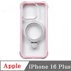 PZX 適用於 Apple iPhone 16 Plus 手機殼 附指環支架 磁吸設計