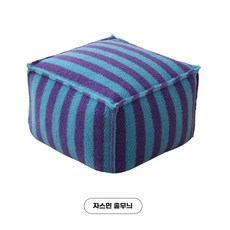 허그 핑크 스트라이프 소파 1인 빈백 귀여운 의자 커버분리 세탁가능 라지, B. 보라색 난초 색상 조합 EPS 과립 분리