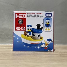 Tomica 迪士尼 唐老鴨 蒸汽船 RD-04 RD04 合金車 - 全新現貨, 1個