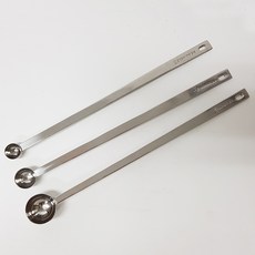 롱계량스푼 커피계량스푼 롱스푼 시약스푼 2.5ml, 1개
