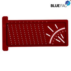 목공용 T형 눈금자 BWT100-A 스크라이브, BWT100-A 목공용 T눈금자 적색, 1개