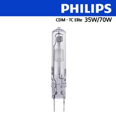 필립스 CDM-TC (elite) 70W 메탈할라이드 방전램프, 1개, 전구색