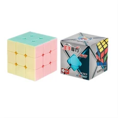 ShengShou Legend S 3x3 마카롱/스티커리스/ Balck Magic Cube 전문 스피드 큐브 교육 장난감 Puzzle