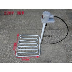 히터봉 열선 고품질 튜브 테플론 온수히터봉 산업용 온수 가열봉, 12 M220V 3KW