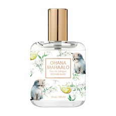 OHANA MAHAALO 小貓茉莉輕香水 - 輕巧便攜 清新茉莉花香 可愛小貓設計, 1個, 30mL