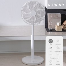 리웨이 무선선풍기 BLDC 무소음 저소음 리모컨 원룸 선풍기, LWDCL14R