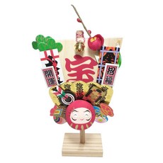 緣起物 帆寶 日本 2025 己 蛇年 干支 招財貓 達摩 辰龍 開運 招福, 1個, 4.達摩