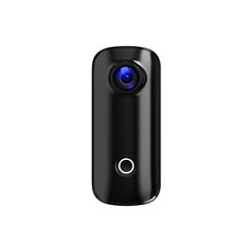 SJCAM C100+ 迷你相機 2K高清錄影 WIFI連接 防水磁吸設計, 1個, 黑色