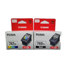 Canon PG-740XL CL-741XL 原廠盒裝墨水匣, 1個, 741XL彩色