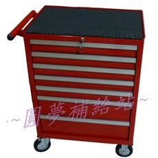 圓夢補給站 七抽工具車 FORCE 工具220件組，專業維修工具收納，堅固耐用，移動方便, 1個