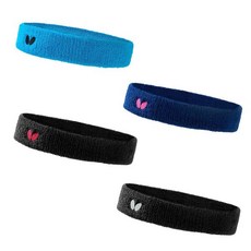 버터플라이 AL 헤드밴드 블랙/레드 1개