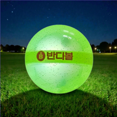 스마트폰처럼 충전하는 세계최초 리얼 충전식 발광 파크골프공 반디볼 연두(형광)색, 1개, 1개입 1개, 1개입