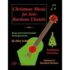 (영문도서) Christmas Music for Solo Baritone Ukulele Paperback, Lulu.com, English, 9781304824110