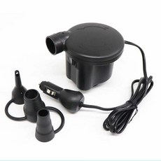 자동차 뒷좌석 에어쿠션 틈새 시트 차량용 뒷자석 쿠션 차박 다리 확장형 공기주입식, 12V 차량용 펌프