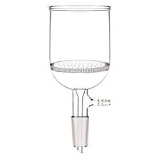 DESCHEM 350ML 유리 24/40 부흐너 깔때기(ID 약 72MM) 기공판 70M