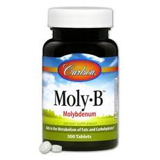 Carlson Molly-B 片劑, 300顆, 1罐