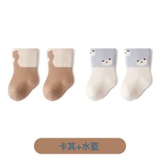 新生兒襪子春秋款棉嬰兒0一3月無骨寶寶可愛超萌春夏中筒襪