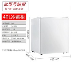 잠금 이중 냉장고 특수 원룸용 캐비닛 진열 미니 호텔용 소형 미니 온도표시, 40L 국내 보증 15일 배송