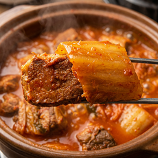 허리케인마트 산지직송 제주 흑돼지 뒷고기 찌게용, 2개, 300g
