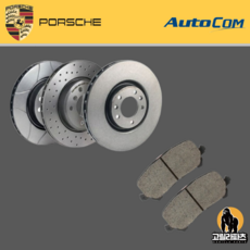 포르쉐 카이엔 브렘보 브레이크패드 센서포함, 앞