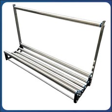 원단 롤러 시트지 롤링기 고정대 받침대 천 풀링기, 1개, 길이1.8m x폭40cm (걸이대 포함)