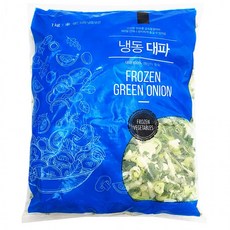 그린무역 냉동 대파 슬라이스 1kg, 1g, 1개