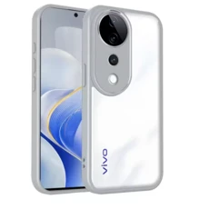 비보 V40 5G 케이스 프로 폰 V2348 V2347 커버 쿠션 충격 방지 범퍼 투명 무광 백, 02 생체 V40 프로, 03 T밀리미터S gray