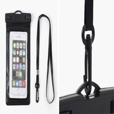 스마트폰 방수팩(블랙) 아이폰방수케이스 방수케이스 스마트폰방수케이스