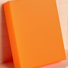 균형 사각 매트 50x40x6cm 필라테스 패드 요가 홈트 헬스장 두꺼운운동매트 밸런스 체, 1개, S. 스포츠 활력 오렌지 대형 50x40x6cm 복근