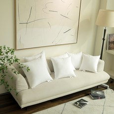 아델라홈 국내산 진드기방지 프리미엄쿠션솜 35/40/45/50 size, 1개, 화이트