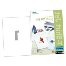 에코백꾸미기 밝은색 전사용지 IT-5369 1개