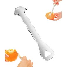 귤 껍질 깎는 기계 스테인리스강 튼튼함 내구성 주방 도구 안전하게 벗길 수 있다 손 보호 방청 가벼움 레몬 드래곤프루트 그레이프프루트 감귤 드래곤프루트용