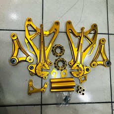 CJ Ebike 電動車平叉 arm，提升騎行穩定性，簡約設計，安裝簡便, 1個, Gold