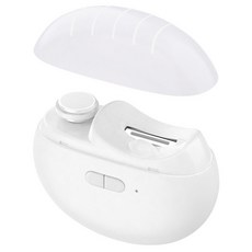 Qiaokao 2인1 전기 손톱깎이, 1개, 화이트