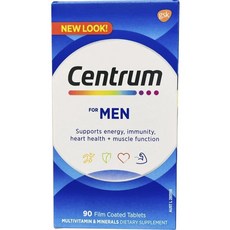 Centrum 善存 男性綜合維他命礦物質膜衣錠 澳洲版, 90錠, 1盒