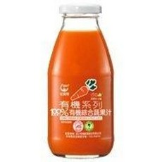 可美特 有機綜合蔬果汁 295cc 24罐組, 1個