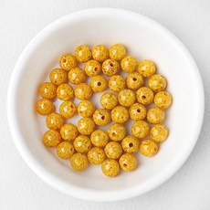 싼비즈 [5617-03]웅황주사 옐로 라운드볼 6mm 1개