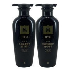 려 진생보 두피모발영양 컨디셔너 중건성용 400ml, 2개