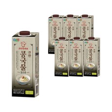 정식품 진한 콩국물 검은콩, 950ml, 6개