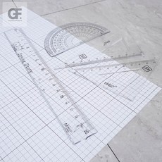 굿포머스 똑똑 미니 자 세트 각도기