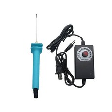 조절 가능한 온도 폼 110V 공예 펜 도구 홈 모델 폴리스티렌 취미 핫 스티로폼 나이프 DIY 240V 커터 전기, US plug 10cm