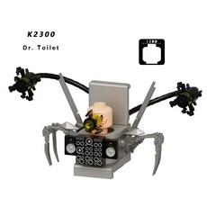 스키비디 토일렛 피규어 세트, 1개, [K2300] 변기